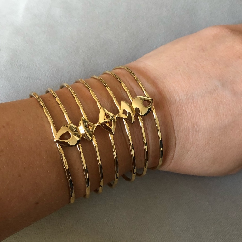 Stella & Dot gold bangle